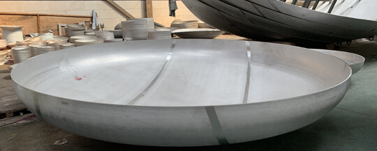 Stainless Steel Elliptical Head Surface Treatment