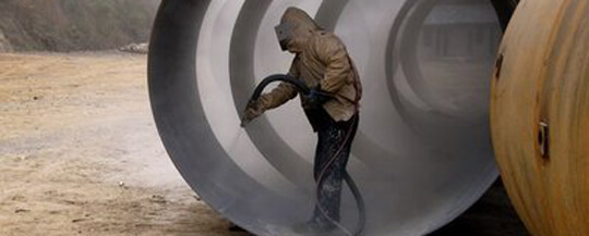 Level of Sandblasting