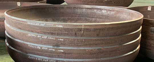 Determination of Head Material and Thickness for Pressure Test of Long-distance Pipeline