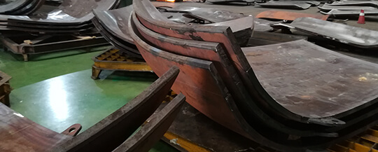 Research on 9Ni Steel with Large-scale Thick Plate Head